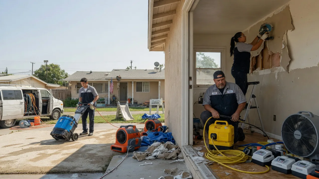 Water Damage Restoration in Meridian, MS near me